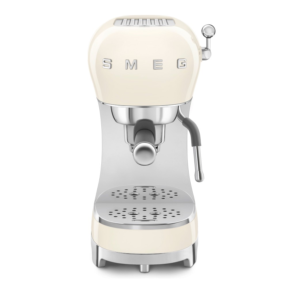 SMEG 50's Style Retro Manual Espresso Machine - Cream