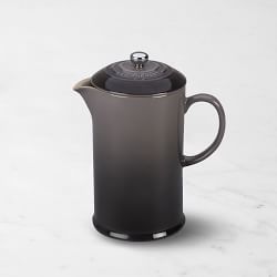 Le Creuset Cafe Stoneware French Press, Oyster