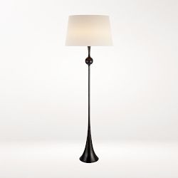 Dover Floor Lamp, Aged Iron