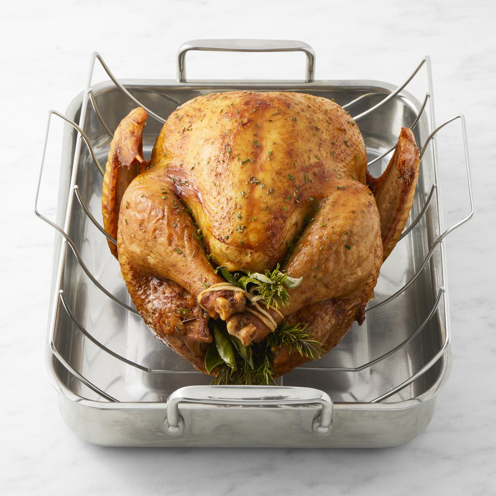 Williams Sonoma Roasting Rack, Stainless-Steel - Stainless-Steel