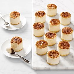 Crème Brûlée Mini Ice Cream Cakes, Set of 12