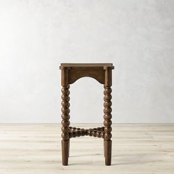 OPEN BOX:Spindle Accent Table, Nutmeg