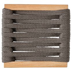 Pasadena Swatch, Teak and Brown Rope