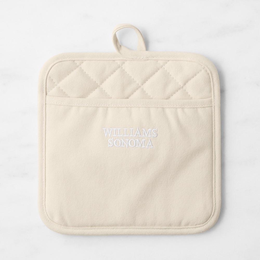 Williams Sonoma Ultimate Potholder - Natural Canvas