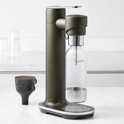 Breville InFizz Fusion Sparkling Beverage Maker without CO2 Cylinder, Olive Tapenade