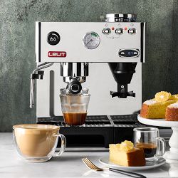 Double-Wall Glass Tall Coffee Mugs