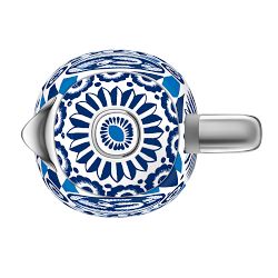 SMEG Dolce &amp; Gabbana Electric Kettle, Blu Mediterraneo