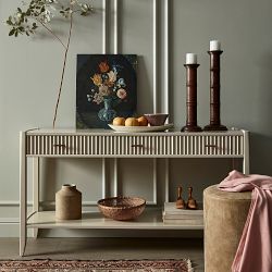 Oversized Wooden Pillar Holder