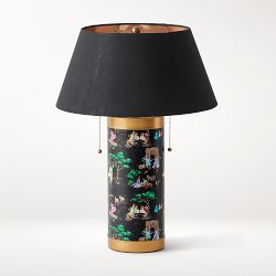 Sheila Bridges x Williams Sonoma Home Harlem Toile Table Lamp