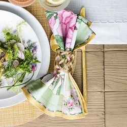 Canton Rose Floral Napkins