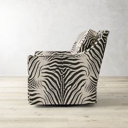 Zebra Swivel Chair