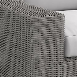 San Clemente Grey Outdoor Club Chair