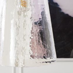 Chain Link Pendant, Glass