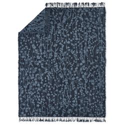 Wildflower Jacquard Wool Throw