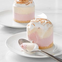 Baked Alaska &amp; Crème Brûlée Mini Ice Cream Cakes, Set of 12