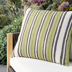 Nova Outdoor Stripe Pillow Cover