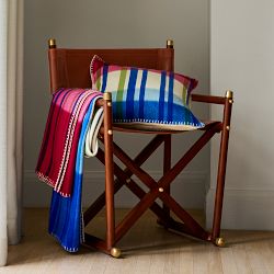 Hedley Cashmere Stripe Throw