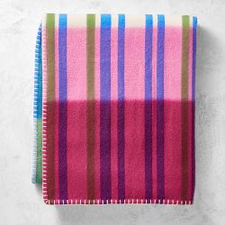 Hedley Cashmere Stripe Throw