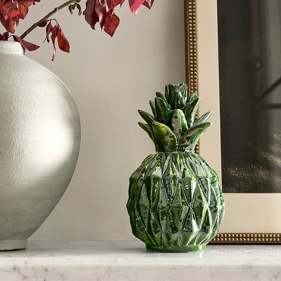 Ceramic Pineapple Sculpture