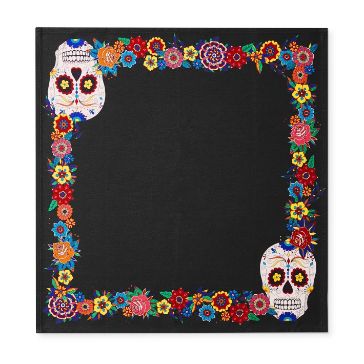 Dia de los Muertos Cloth Napkins - Set of 4 | Williams Sonoma