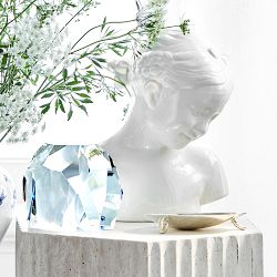 Faceted Glass Sculpture