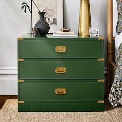 Campaign 3-Drawer Nightstand (30")