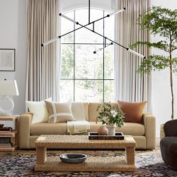 Integrated LED Linear Chandelier