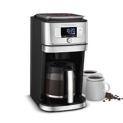 Cuisinart Burr Grind &amp; Brew Coffee Maker with Glass Carafe