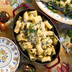 Floral Autumnal Salad Plate