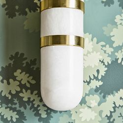 Aiden Alabaster Sconce
