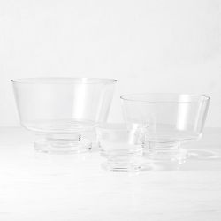 Coliseum Glass Serving Bowls