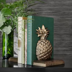 Pineapple Bookends