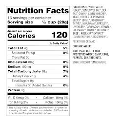 Williams Sonoma Organic Stuffing Mix, French Bread