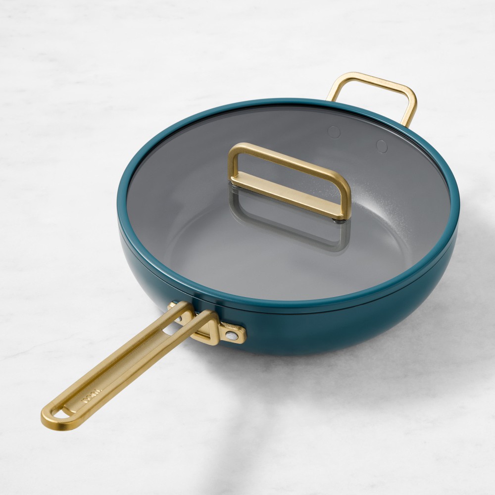 GreenPan™ Stanley Tucci™ Ceramic Nonstick Essential Stanley Pan - 4 1/2-Qt., Venetian Teal