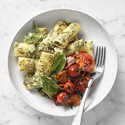 Cyprus Reactive Glaze Pasta Bowl Set with Serving Bowl