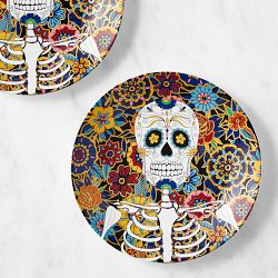 Day of the Dead Salad Plates