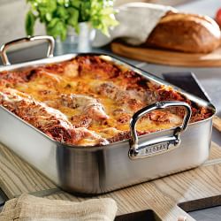 Hestan Provisions Brushed Stainless-Steel Classic Roaster with Rack