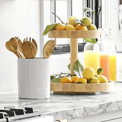 Hold Everything 2-Tiered Lazy Susan, 15" Base