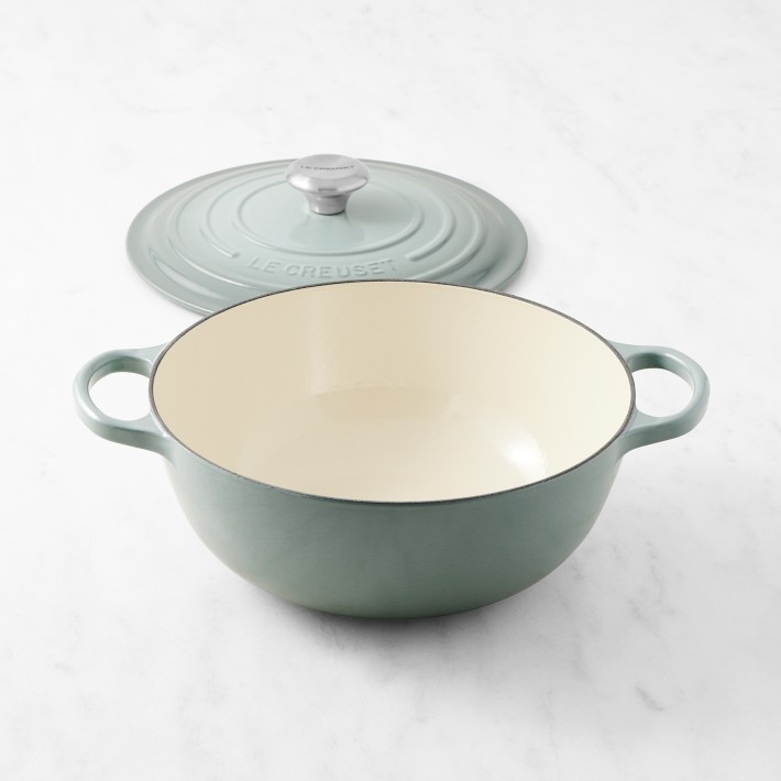 Légumier Le Creuset Héritage 24 Cm Sea Salt - Fonte émaillée France NEUF