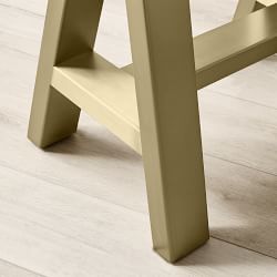 Mason Glass Top Desk (62")