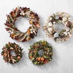 Pheasant Feather Live Wreath