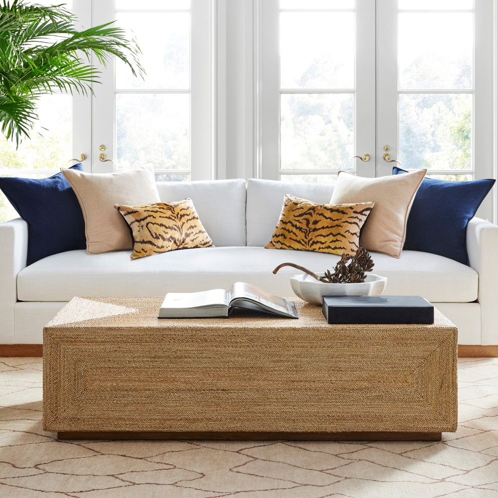 Point Reyes Rectangular Coffee Table (56") by Williams Sonoma Home