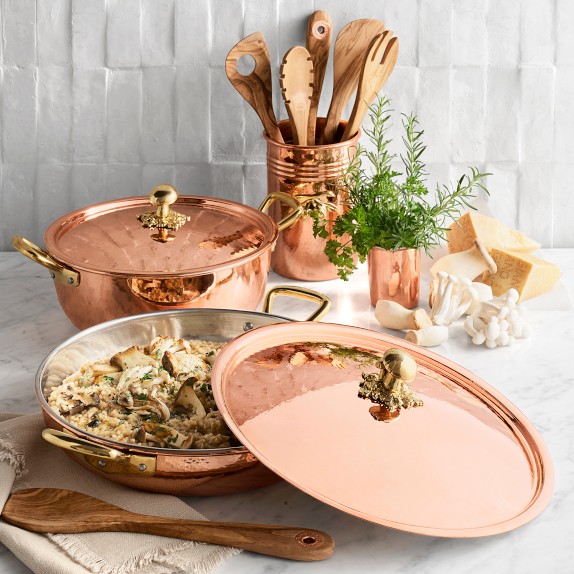 Ruffoni Historia Copper Risotto Pan, 5.5-Qt | Williams Sonoma