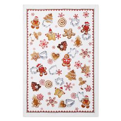 Gingerbread Tea Towels, Set of 2