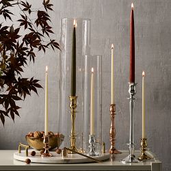 Heirloom Silver Tiny Taper Holders