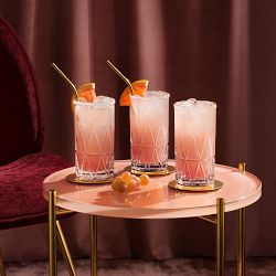 Orrefors Peak Highball Glasses, Set of 4