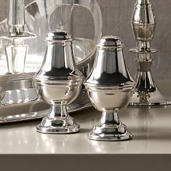 Heirloom Silver Salt &amp; Pepper Shakers