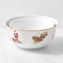 'Twas the Night Before Christmas Nesting Mixing Bowls, Set of 2