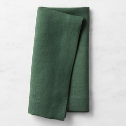 Signature Linen Napkins, Set of 4, Emerald