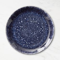 Cyprus Reactive Glaze Dinner Plates, Set of 4, Blue